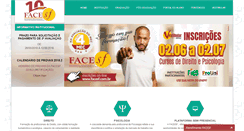 Desktop Screenshot of facesf.com.br